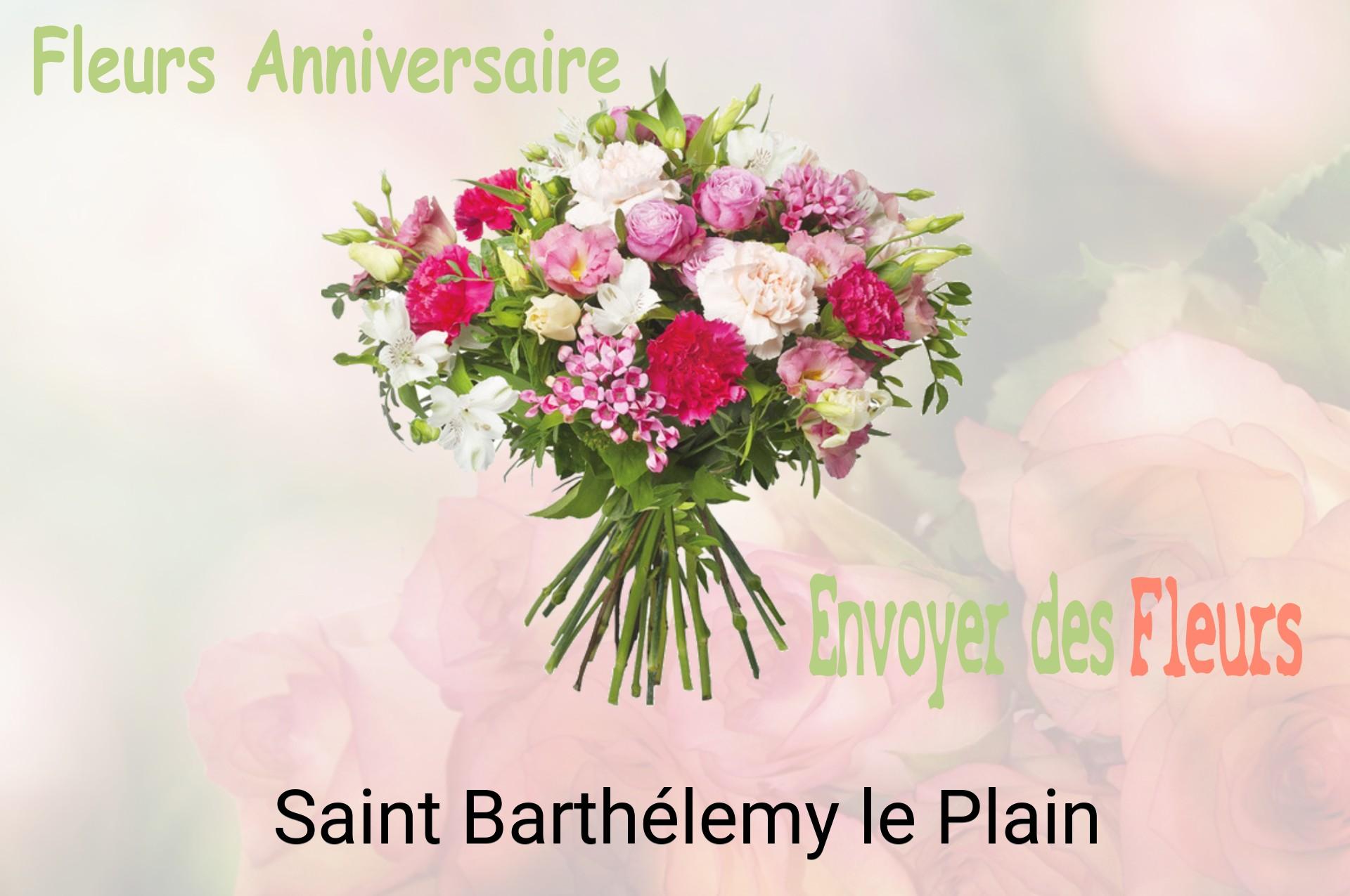 Bouquet de fleurs d’anniversaire livré à Saint-Barthélemy-le-Plain